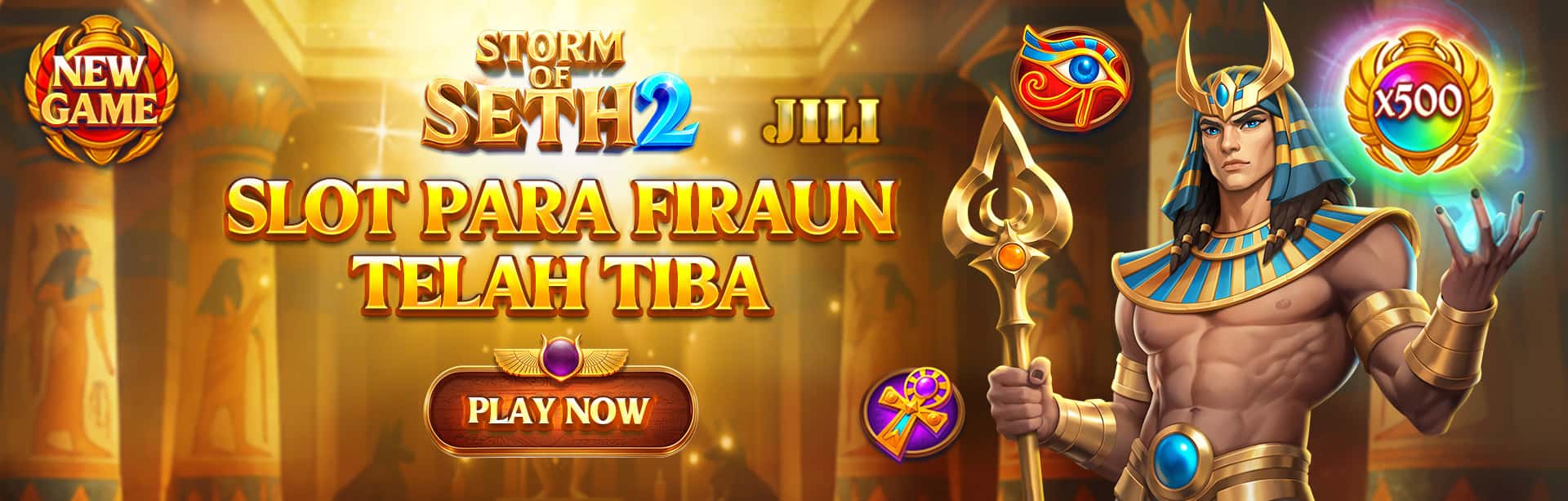 Storm of Seth 2 Game Promo banner