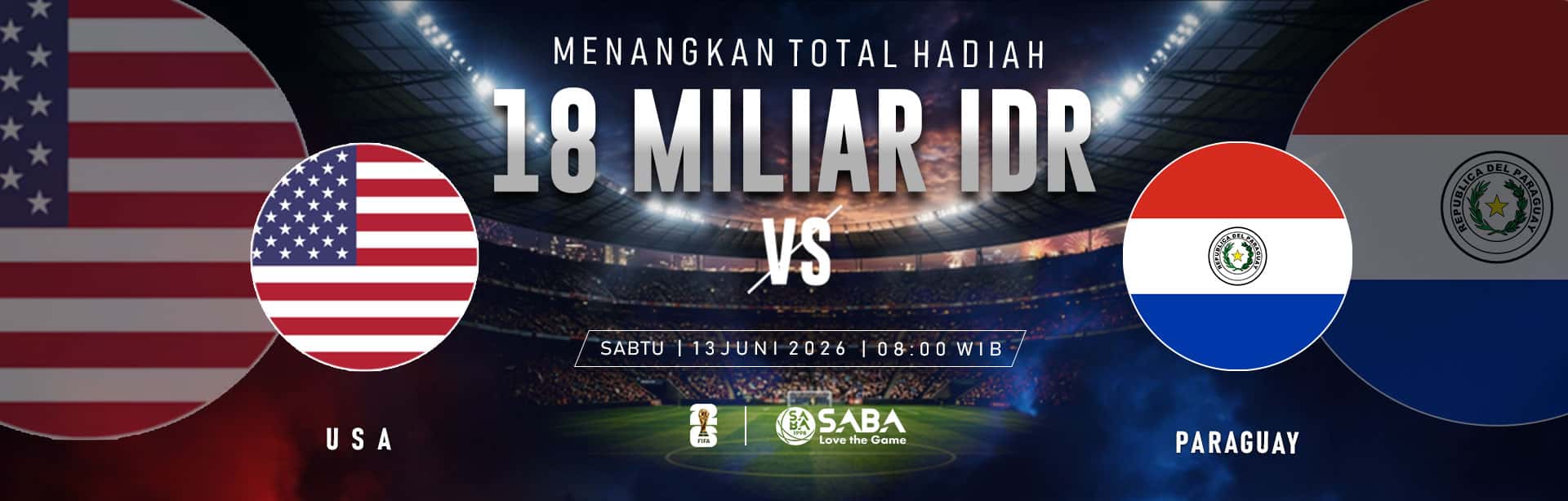 SABA World Cup Promo Banner 3