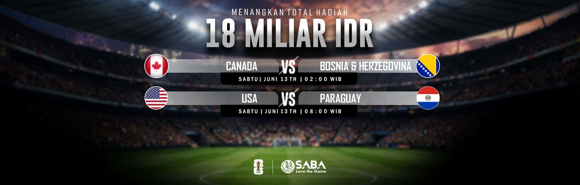SABA World Cup Promo Banner 4