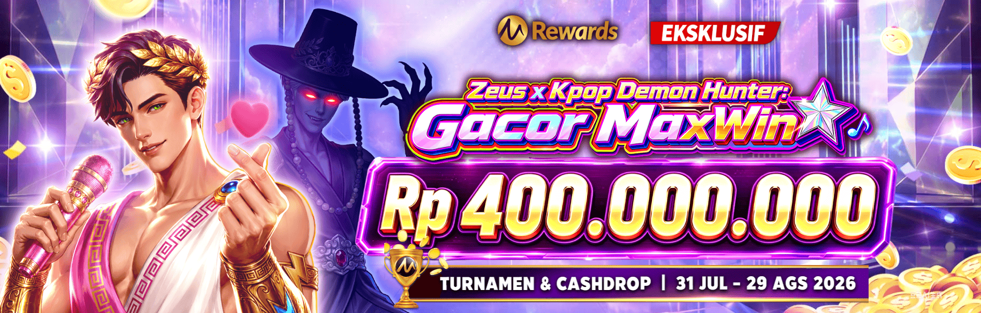 MG - ZEUS X KPOP DEMON HUNTER: GACOR MAXWIN