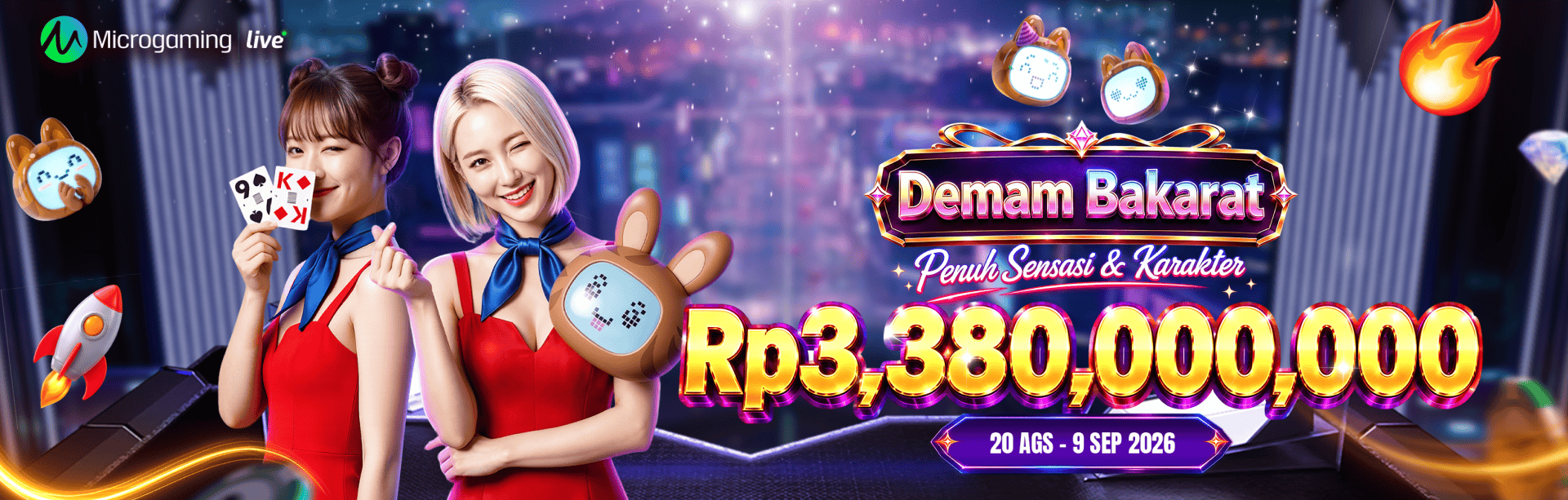 MG LIVE - DEMAM BACCARAT
