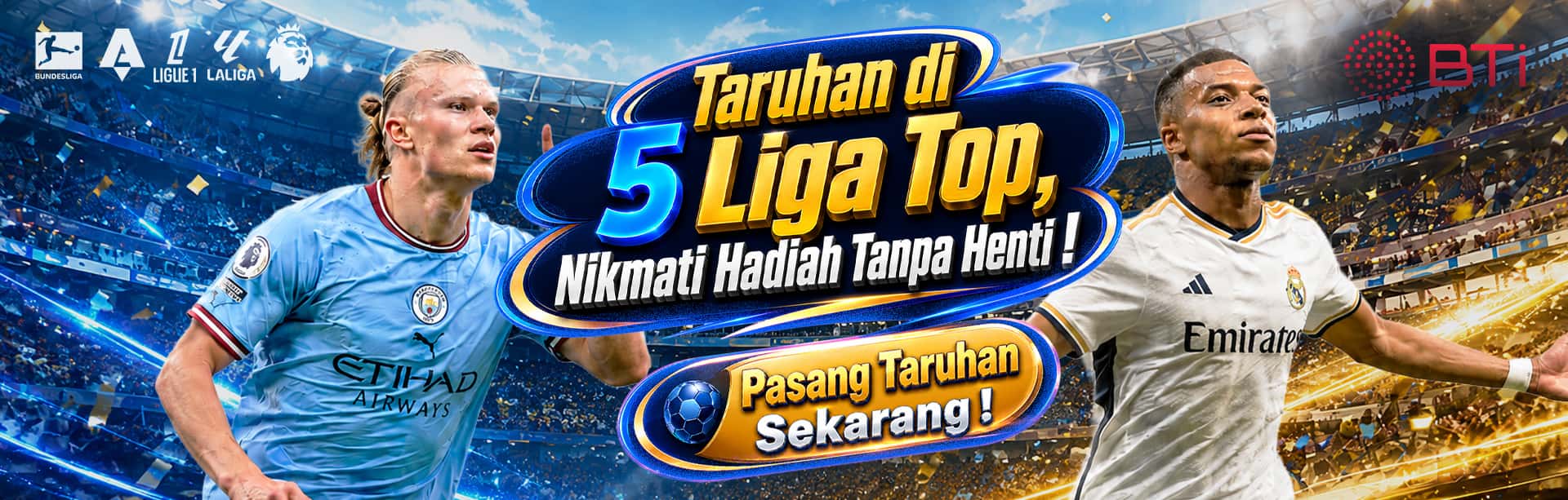 BTi SPORTS - TARUHAN DI 5 LAGA TOP