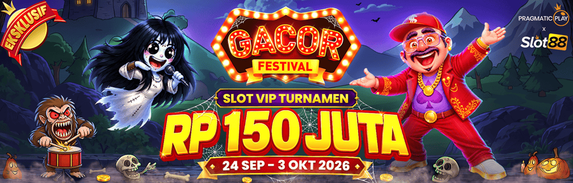 SLOT88 X PP - GACOR FESTIVAL: SLOT VIP TURNAMEN