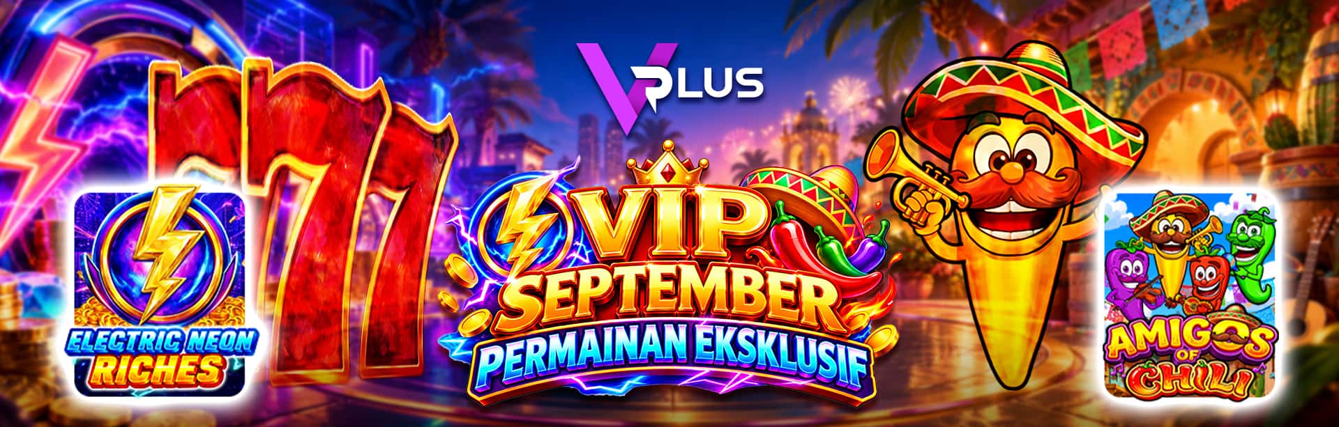 VPLUS - GAMES PROMO BANNER