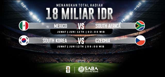SABA World Cup Promo Banner 2