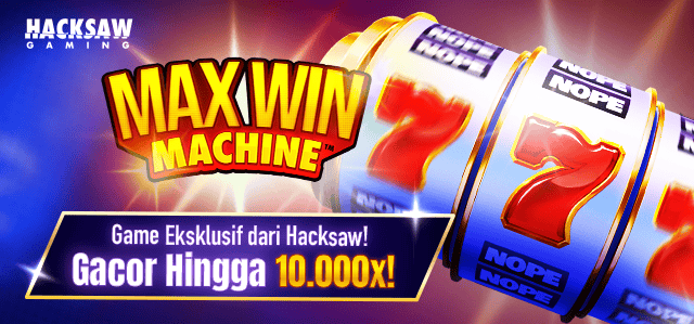 HACKSAW - MAX WIN MACHINE GAME PROMO BANNER