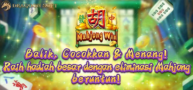 DRAGOONSOFT - MAHJONG WIN GAME PROMO BANNER