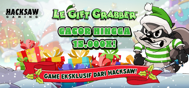HACKSAW - LE GIFT GRABBER GAME PROMO BANNER