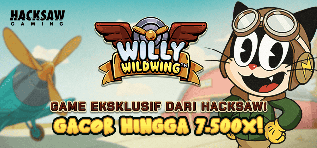 HACKSAW - WILLY WILDWING GAME PROMO BANNER